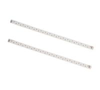 ROMISBABA Lot de 2 Barres Lumineuses LED 20 Cm Pliables pour Boîte à Lumière Photo, Accessoires Studio Photo, Éclairage Continu Portable pour Amélioration Qualité Image