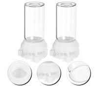 ROMISBABA Lot de 2 Mangeoires à Eau pour Fourmis en Plastique et Réutilisable, Distributeurs d'eau Solide et Pratiques pour Nid de Fourmis à Domicile