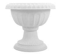 ROMISBABA Lot de 2 Pots de Fleurs Romains en Plastique Décoratifs, Stable et Pratique, pour Balcon ou Porte, Style Vintage pour Mariage et Jardin