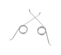 ROMISBABA Lot de 2 Ressorts de Rappel métalliques pour Couvercle de Poubelle, kit d'accessoires pour Poubelle de Cuisine ou de Salle de Bain, pièces de Rechange Pratiques
