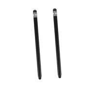 ROMISBABA Lot de 2 Stylets Capacitifs Universels pour Écrans Tactiles, Utilisateurs Mobiles et Tablettes, Design Compact Léger, Stylets Précis Multitâches pour Dessin et Prise de Notes, Noir