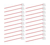 ROMISBABA Lot de 20 Sets de Sets de Ensembles de Pailles de Rechange pour Valve Aérosol en Pvc, Tubes D'extension Longs pour Entretien Polyvalent à Domicile Bureau