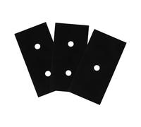 ROMISBABA Lot de 3 Protège-brûleurs pour Cuisinière à Gaz Antiadhésifs, Résistants à L’Huile, Compatibles Plaques 5 Trous, Protection Solide et Antidérapante pour Cuisson Cuisine