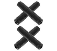 ROMISBABA Lot de 4 Adaptateurs Jack Stéréo Femelles 6,35 Mm, Connecteurs Audio pour Microphones, Coupleurs Acoustiques Compatibles Amplificateurs et Casques Pc, Accessoires Audio pour Usage