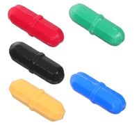 ROMISBABA Lot De 5 Barreaux D' Magnétiques Pour Agitateur De Laboratoire Agitateur Magnétique Équipement De Laboratoire Tige De Plaque D' En Ptfe