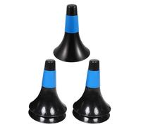 ROMISBABA Lot de 5 Set de Cônes d'Entraînement en Plastique Renforcé Cônes d'Agilité pour Football et Basketball Marqueurs Sportifs Stables et Légers Utilisation Extérieure et