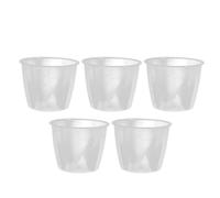 ROMISBABA Lot de 5 Tasses à Mesurer Riz en Plastique Transparent 160 Ml pour Cuiseur à Riz Récipient Doseur Précis Graduations Claires Accessoire la Cuisine Polyvalent pour Réutilisable