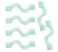 ROMISBABA Lot de 6 Cales Magnétiques pour Porte de Lave-Linge Support Ventilé Anti-Odeurs Fixation Flexible Compatible Lave-Linge Frontal Accessoire Pratique pour Maison et Laverie