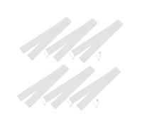 ROMISBABA Lot de 6 Écharpes Vierges Blanches à Épingler Taille Unique en Tissu Résistant Accessoires Multifonctions pour Fêtes Enterrement de Vie de Jeune Fille Mariages et