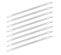 ROMISBABA Lot de 8 Tubes Chauffants Infrarouges en Quartz 26 CM Élément Chauffant Électrique en Céramique pour Chauffage D’Appoint Remplacement pour Radiateurs Infrarouges et Poêles