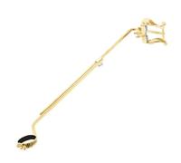 ROMISBABA Lyre pour Performances Live et Séances de Pratique en Fer Dossier à Rabat, Accessoire Polyvalent pour Flûte Portable