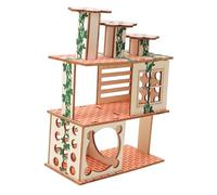 ROMISBABA Maison Bois pour Hamster Cachette Bois pour Animal De Compagnie Maison Squirrel Refuge pour Cobaye Décoration De Cage pour Animaux