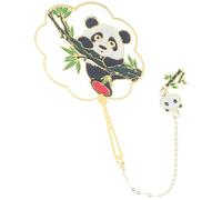 ROMISBABA Marque-page Métal Élégant de Panda, Petit Accessoire Décoratif et Pratique pour Bibliothèque ou Coin Lecture, Style Créatif et Délicat