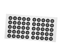 ROMISBABA Marqueurs De Numérisation 3D 6 Mm Réfléchissants pour Scanner 3D Professionnels, 50 Pièces, Points De Repère Précis pour Ingénierie Et Architecture, Film Réfléchissant pour Suivi Optique