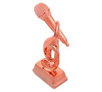 ROMISBABA Microphone Résine Récompense Chanson Concours Chant Karaoké Discours Événements Anniversaires Party