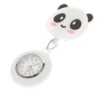 ROMISBABA Montre Infirmière Extensible avec Décor Panda Montre Pratique pour Soignants et Aides Soignantes Clair avec Transparent Durable et pour Personnel