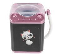 ROMISBABA Nettoyeur Électrique pour Pinceaux de Maquillage Nettoyage Automatique, Portable en Plastique, pour Éponges et Poudriers, Facile à Transporter