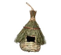 ROMISBABA Nid Oiseau Corde de Mer Tissé Main Maison Extérieure Décorative pour Jardin Abri Naturel Suspendu pour Petits Oiseaux