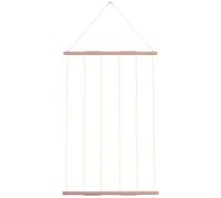 ROMISBABA Organisateur de Photos Gain de Place Beige en Bois Mural Pinces Amovibles pour Décoration Maison Murale Dortoir ou Escalier