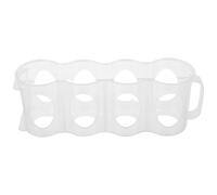 ROMISBABA Organisateur de Réfrigérateur à Tirage Manuel 4 Sections en Plastique Pp pour Rangement Boissons et Économie D'espace le Réfrigérateur