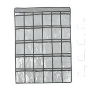 ROMISBABA Organisateur Suspendu Mural Compartiments Non Tissé Gris de Rangement Polyvalent pour Porte pour Maison Bureau et Location avec Crochets