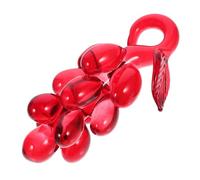 ROMISBABA Ornement Raisin Cristal Décoratif Rigide Figurine Vigne Adorable pour Table Bureau Maison