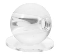 ROMISBABA Outil de Correction de Gestes Transparent pour Entraînement Au Billard Accessoire de Précision pour Amélioration Technique du Snooker Balle Entraînement Robuste Verre et Acrylique