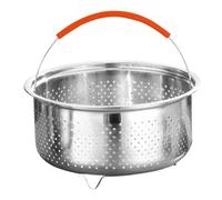 ROMISBABA Panier Vapeur Acier Inoxydable Épais pour Cuiseur à Riz avec Poignée Isolante Support Vapeur et pour et Séparateur de Liquide