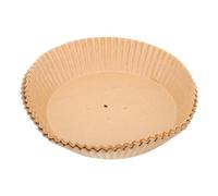 ROMISBABA Papier Cuisson pour Friteuse Air Fryer 50pcs, Surface Lisse Antiadhésive, Compatible Plateau de Cuisson pour Dim Sum et Dumplings