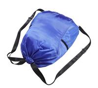 ROMISBABA Paquet à Dos de Sport à Cordon pour Basketball Grand Taille, Imperméable Bleu Marine, Compartiment Spacieux pour Ballon et Équipement Sportif, Bretelles Ergonomiques Respirantes,