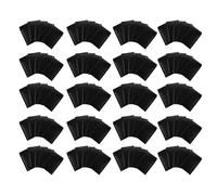 ROMISBABA Paquet D’Expédition Noirs 11X13 4 CM 100 Pcs Enveloppes Matelassées Auto-Adhésives Imperméables Résistantes à la Déchirure et Antichocs Protections pour Colis Électroniques et