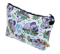 ROMISBABA Paquet de Toilette Imperméable en Polyester Motif Koala Adorable, Trousse de Voyage Pratique et Durable pour Camping et Tourisme, pour Femmes et Filles