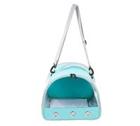 ROMISBABA Paquet Portable de Transport en Polyester Respirant Vert pour Petits Animaux Adapté pour Cochon d'Inde et Écureuil, pour Voyage et Promenade