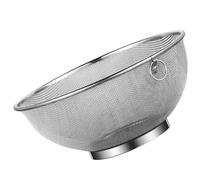 ROMISBABA Passoire en Acier Inoxydable 18Cm à Mailles Fines pour Filtrer Huile et Lait de Soja, Panier Multifonction Cuisine Maison et Professionnelle