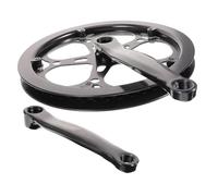 ROMISBABA Pédalier Mono Plateau pour VTT et à Vitesse Unique Denture Dents Manivelle Robuste pour Pliant et