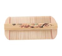 ROMISBABA Peigne en Bois à Dents Fines Ultra-denses Double Face Peigne Anti-poux et Pellicules pour Chien Chaton et Soins Doux Du Chevelu Design Traditionnel Artisanal