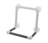ROMISBABA Perchoir pour Perroquet Format avec Ventouses Plateforme Stable pour Perruches Conures Calopsittes et Oiseaux Similaires Support de Bain Fenêtre Solaire