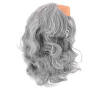 ROMISBABA Perruque Vieillard Chauve Pour Hommes Costume De Professeur Cheveux Synthétiques Pour Cosplay Et Halloween