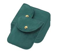 ROMISBABA Petite Pochette à Bijoux de Voyage pour Bracelets et Petits Objets Protection Confortable 10pcs Paquet en Coton Organisateur Multifonctionnel pour Bijoux Femme