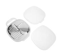 ROMISBABA Petite Râpe à Légumes Multifonction en Acier Inoxydable et Pp Design Antidérapant, pour Trancher et Râper Fruits et Légumes Cuisine