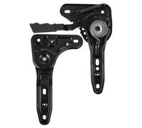 ROMISBABA Pièce de Rechange pour Fauteuil Pivotant à Dossier Haut en Acier avec Réglage d'angle Multiple pour Chaise de Bureau et Fauteuil de Gaming Noir