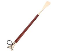 ROMISBABA -pied Long Manche avec Tête de Bœuf Bois et Robuste pour Chaussures Dos Homme et Femme