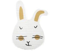 ROMISBABA Piñata Lapin de Pâques Suspendue Décorative en Papier Mâché Remplie à Ficelle pour Fête d'Anniversaire Garçon et Filles Piñata de Fête Coloré et Festif