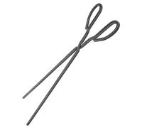 ROMISBABA Pince à Bûches Robuste Pinces pour Cheminée Ramassage Charbon et Outil Multifonction pour Foyer et Barbecue