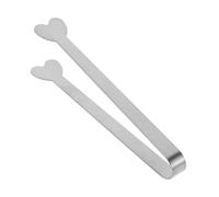 ROMISBABA Pince Acier Inoxydable Multifonction pour Glaçons et Sucre Petite Pince Ergonomique pour Cuisine Buffet Café Fête et Barbecue