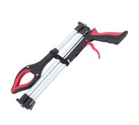 ROMISBABA Pince Ramassage Pliable Trois Volets Outil de Collecte Déchets à Longue Distance pour Maison et Extérieur Préhenseur Compact Facile à Ranger pour Objets Difficiles d’Accès