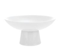 ROMISBABA Plateau à Gâteaux Rétro en Céramique Blanche Support Haut pour Desserts Assiettes à Dessert et Plat à pour Présentation de Fruits et Buffet Sucré