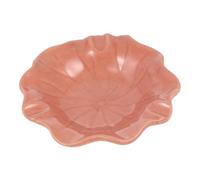 ROMISBABA Plateau Céramique pour Huiles Essentielles Rouge Surface Lisse et Facile à Nettoyer Support Sécurisé pour et Mélange de Maquillage Adapté Maison Salon et Hôtel