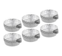 ROMISBABA Plateaux de Pesée Moules Barquette pour Dosage Poignée en Aluminium Argenté 60ml Légers et Pratiques Lot de 50 pour Laboratoire