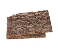 ROMISBABA Plateformes pour Reptiles Lot de 2 Écorce d'arbre Naturelle 100 X 50 Cm Surface d'escalade et Cachette pour Terrarium Adapté aux Tortues Lézards Araignées Hamsters